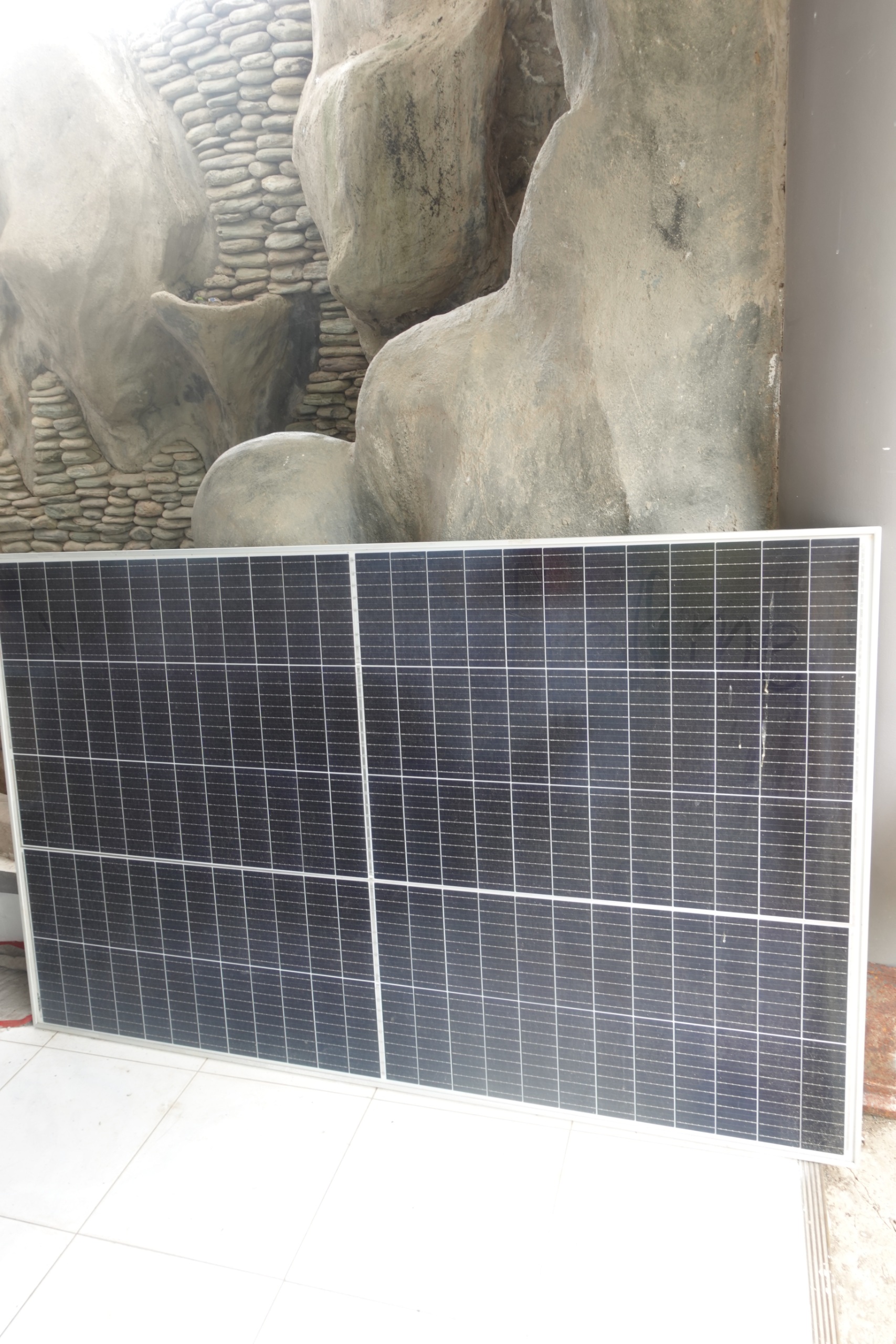 Used Solar Panel with Aluminum Frame