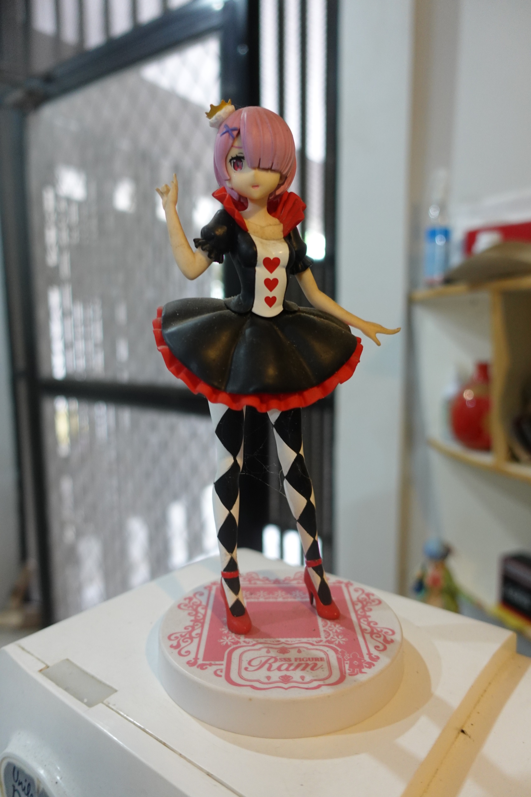 Ram anime figure with display base