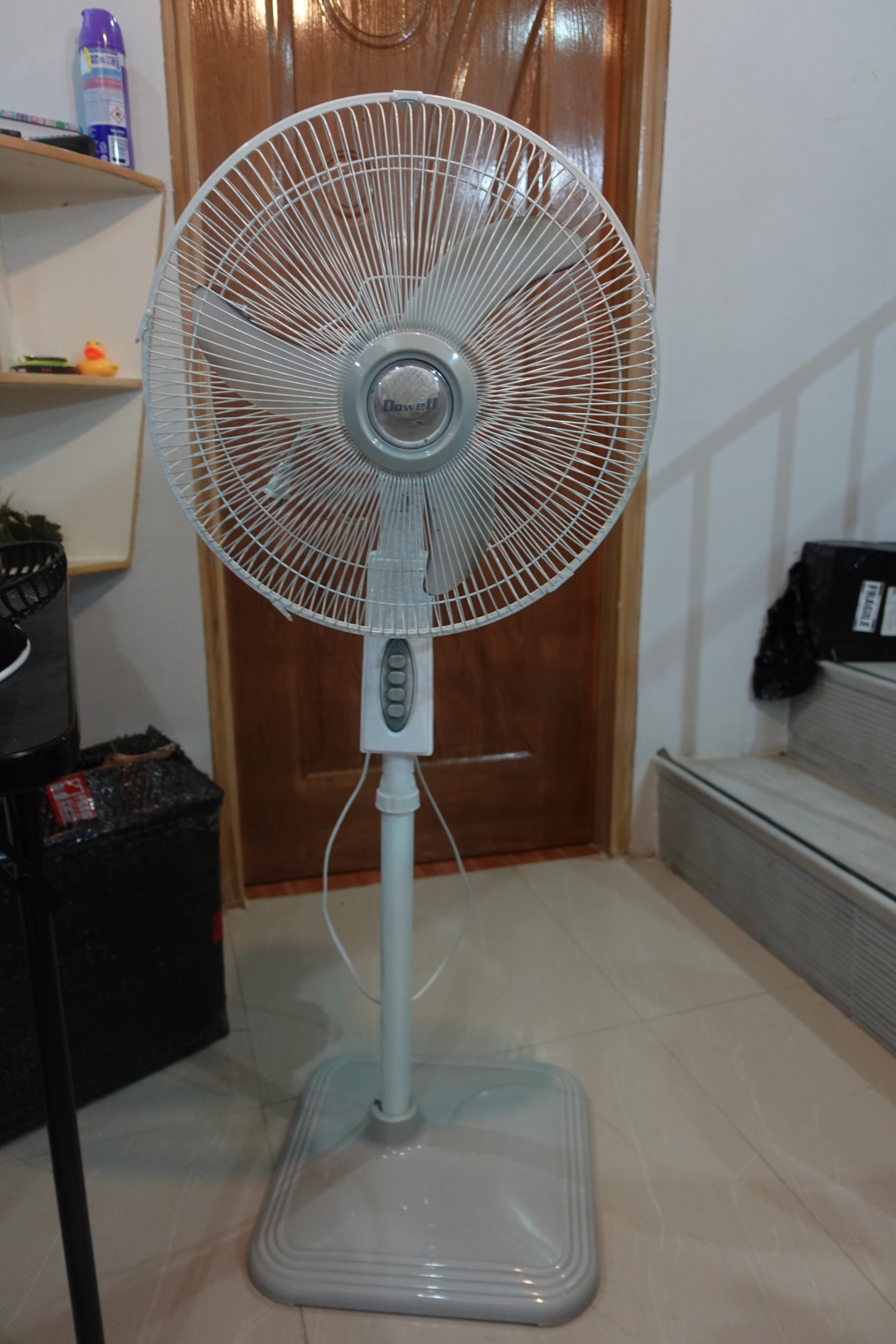 Dowell Pedestal Fan 3 Speed White