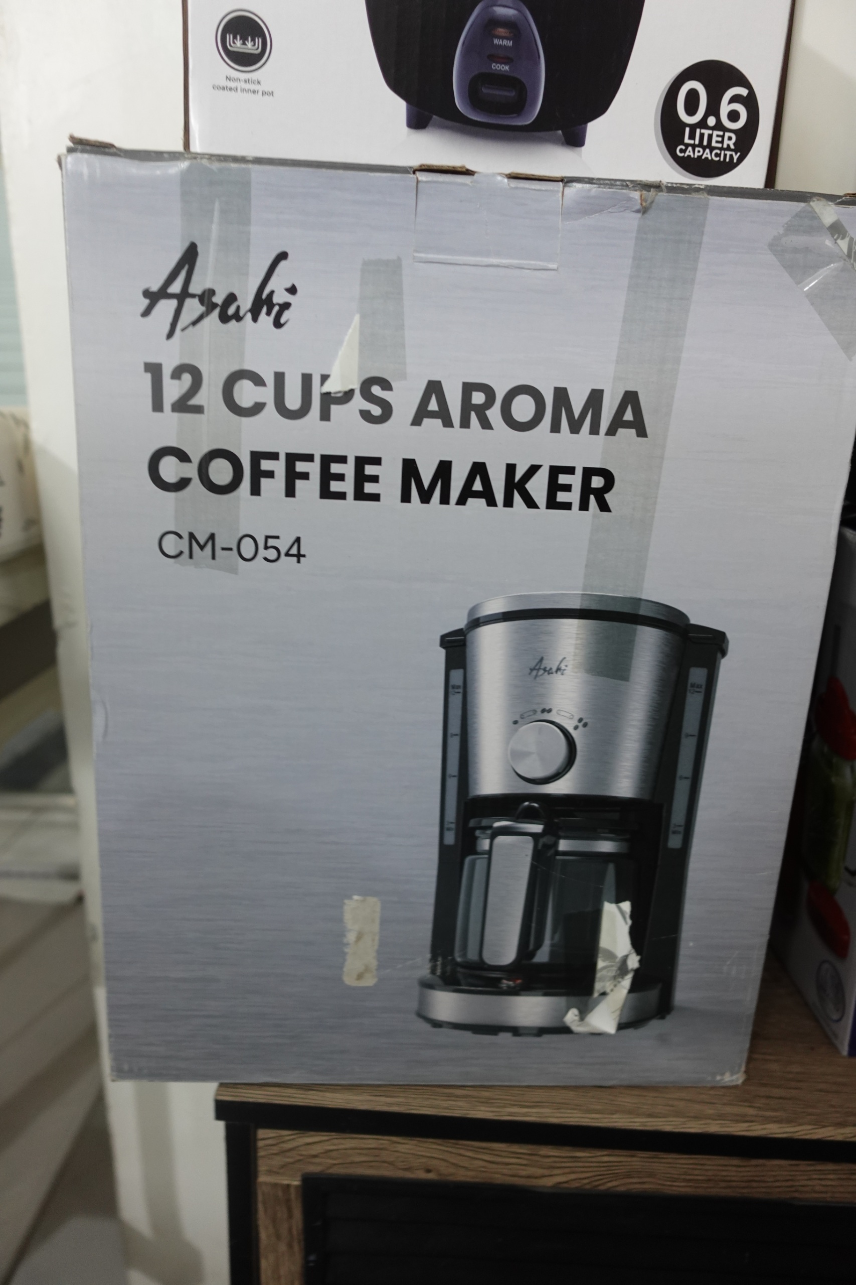 Unused Asahi 12 Cups Aroma Coffee Maker