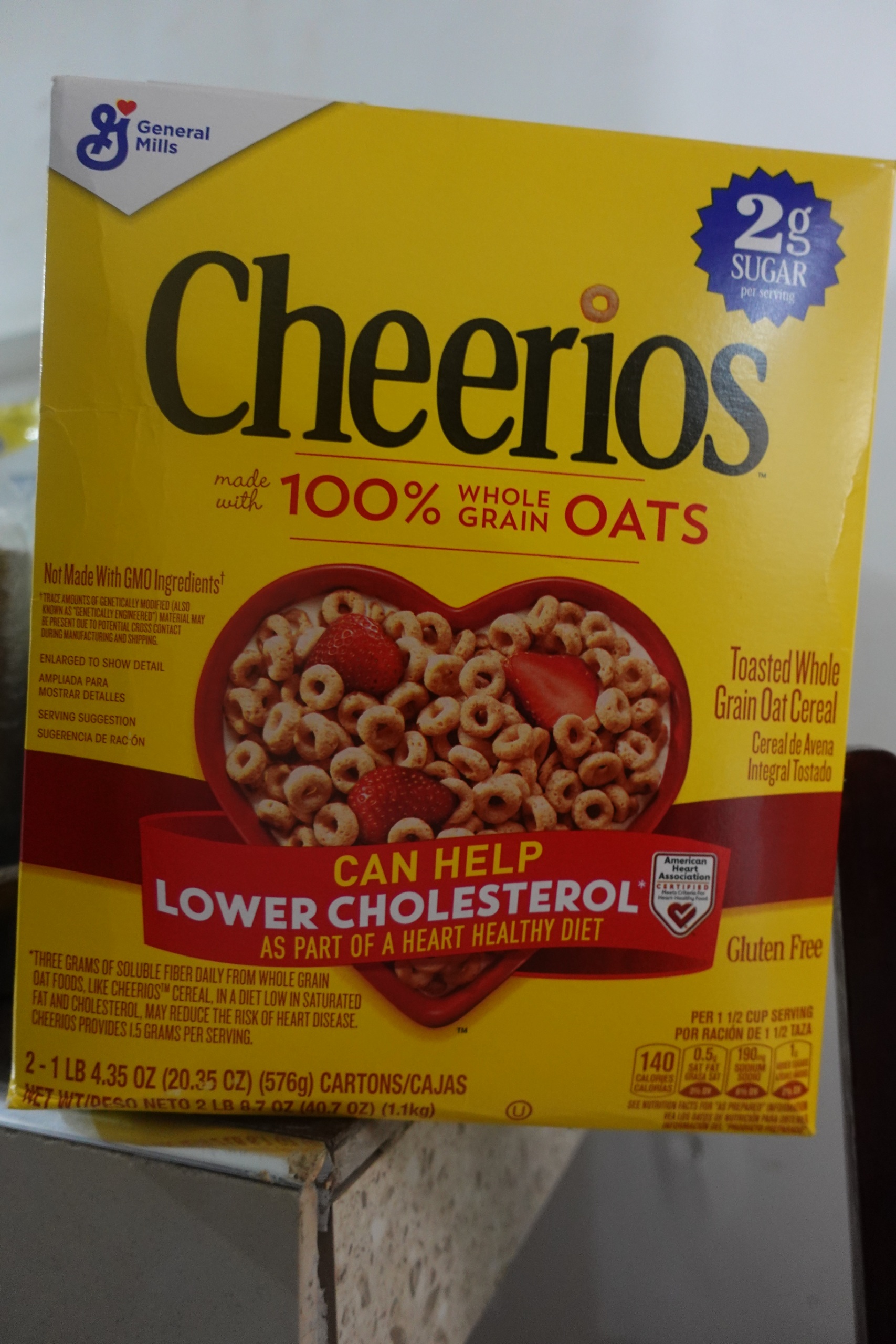 Cheerios Original Cereal Pack 576 g General Mills