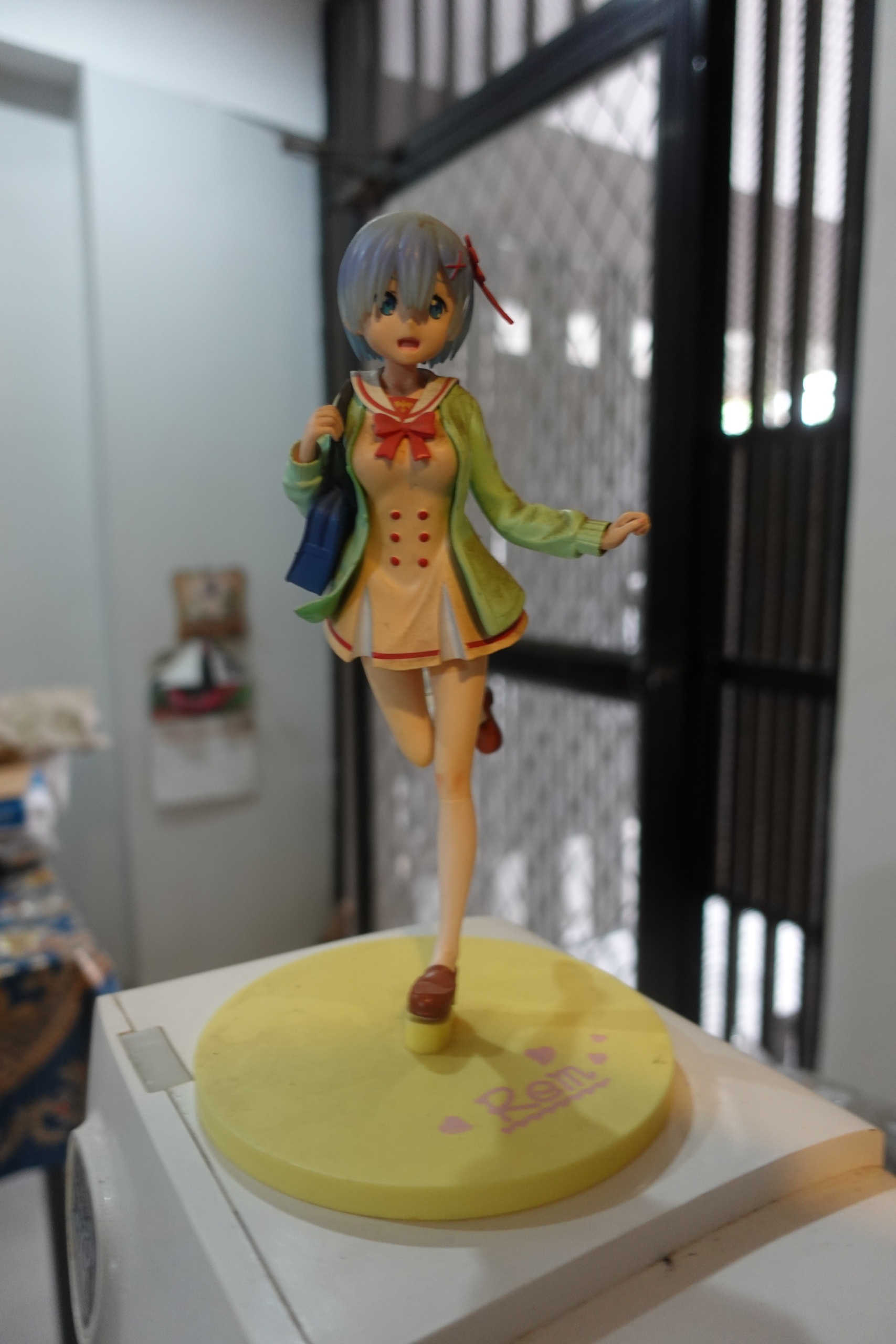 Rem figure from Re Zero with base