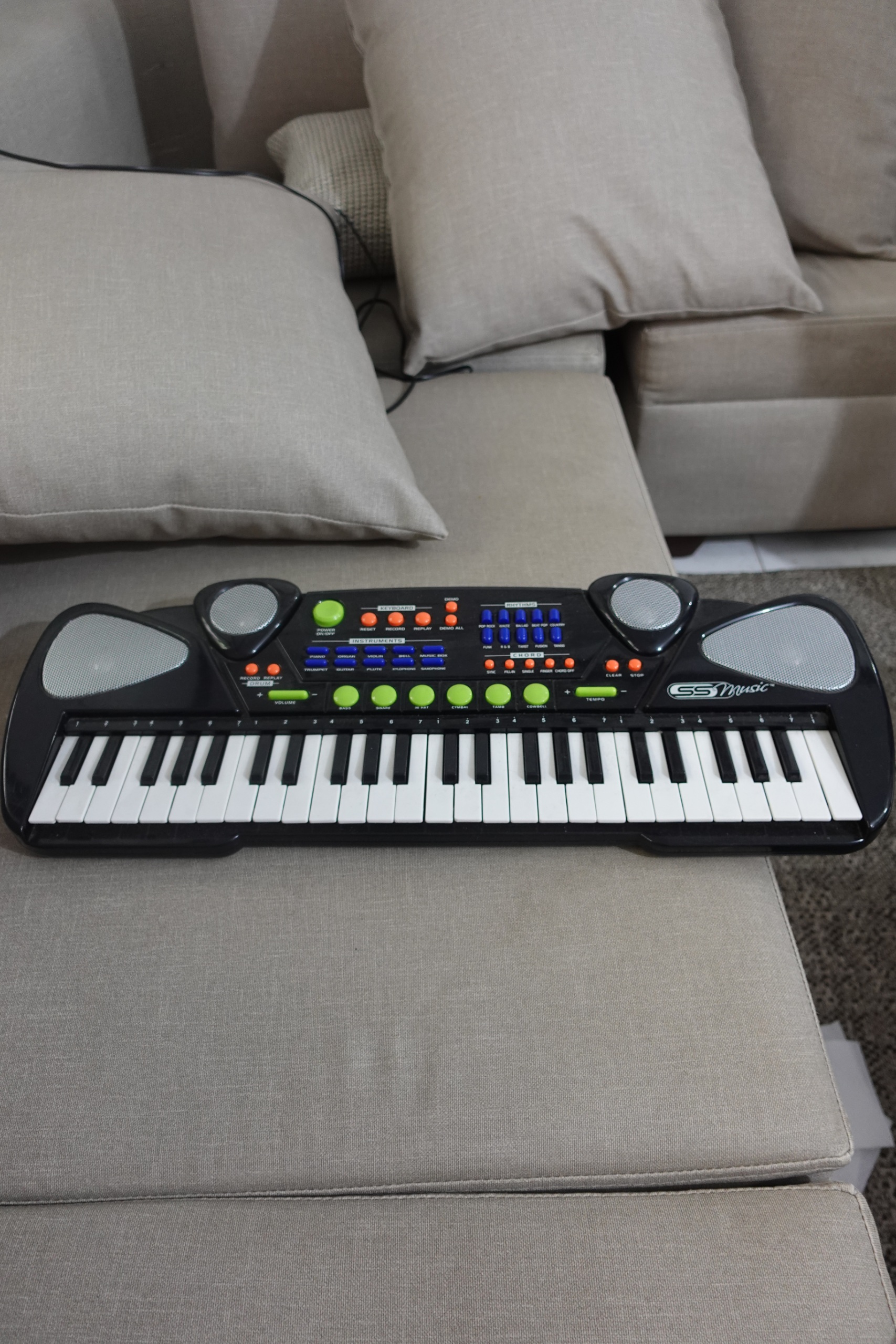 SS Music Portable Electronic Keyboard for Kids