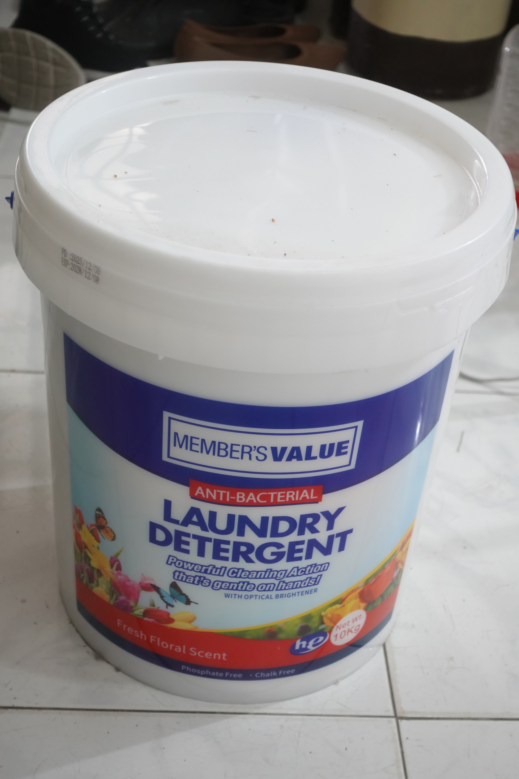 Member's Value Laundry Detergent Powder 10 kg Fresh Floral