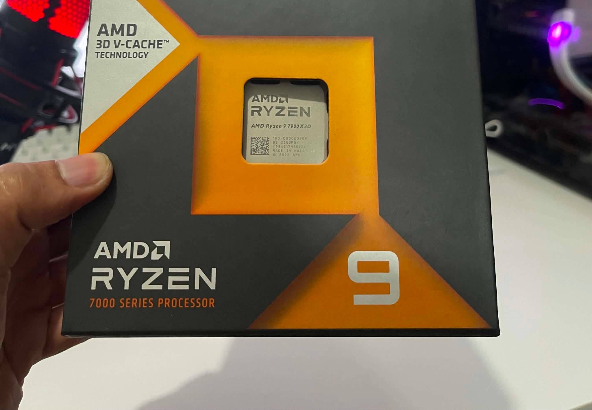 AMD Ryzen 9 7900X3D 7000 Series Processor Boxed